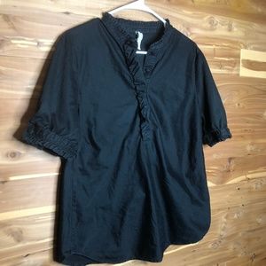 Fossil Blouse Black XL